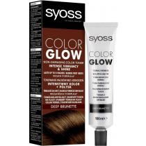Фарба безаміачна стійка для волосся Насичений Каштановий Syoss Color Glow, 100 мл