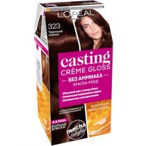 Стійка фарба для волосся без аміаку 323 терпкий мокко Casting Crème Gloss L'Oreal, 180 мл