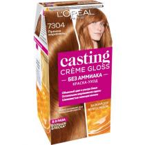 Стійка фарба для волосся без аміаку 7304 пряна карамель Casting Crème Gloss L'Oreal, 180 мл