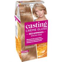 Стійка фарба для волосся без аміаку 810 перламутровий русявий Casting Crème Gloss L'Oreal, 180 мл