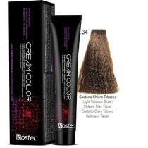 Крем-фарба для волосся 5.34 Світло-коричневий тютюновий Cream Color Koster, 100 мл