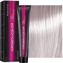 Стійка крем-фарба для волосся 10.21 Попелясто-фіолетовий платиновий блондин Aroma in color Professional, 100 мл
