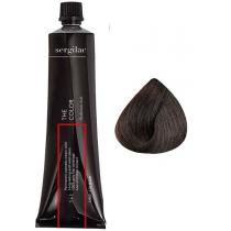 Фарба для волосся 5.81 Світлий каштановий шоколадний холодний Sergilac Color Cream, 120 мл