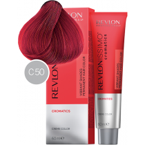 Стійка фарба для волосся C 50 Пурпурно-червоний Revlonissimo Cromatics Revlon, 60 мл