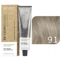 Безаміачна фарба для волосся 9.1 Дуже світлий попелястий блонд Revlonissimo Color Sublime Vegan Revlon, 75 мл