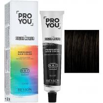 Стійка фарба для волосся 3.0/3N Природний Темний коричневий Pro you Color Marker Revlon, 90 мл