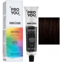 Стійка фарба для волосся 4.8/4B Шоколадний коричневий Pro you Color Marker Revlon, 90 мл