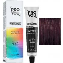 Стійка фарба для волосся 4.65/4RM Глибокий червоно-коричневий Pro you Color Marker Revlon, 90 мл