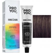 Стійка фарба для волосся 5.21/5P Перлинний світлий коричневий Pro you Color Marker Revlon, 90 мл