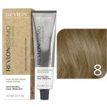 Безаміачна фарба для волосся 8 Світлий блонд Revlonissimo Color Sublime Vegan Revlon, 75 мл