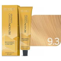 Стійка фарба для волосся 9.3 Дуже світлий золотий блонд Revlonissimo Colorsmetique Color Goldens Revlon, 60 мл