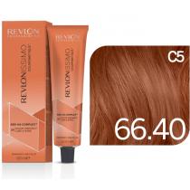 Стійка фарба для волосся 66.40 Глибокий інтенсивний мідний шатен Revlonissimo Colorsmetique Color Coppers Revlon, 60 мл