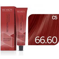 Стійка фарба для волосся 66.60 Глибокий інтенсивний вогняно-червоний шатен Revlonissimo Colorsmetique Color Reds Revlon, 60 мл