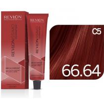Стійка фарба для волосся 66.64 Інтенсивний Мідний червоний  Revlonissimo Colorsmetique Color Reds Revlon, 60 мл