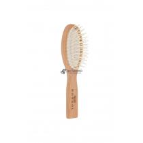 Щітка для волосся з бука з зубчиками із пластику 6 рядів Pro Natur 1501190 Gorgol