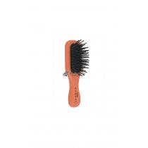 Щетка-мини для волос 12 см из бука с зубчиками из пластика 1514192 Gorgol