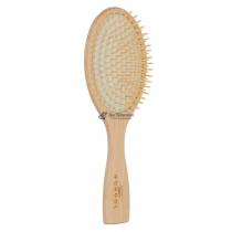 Щетка для волос из бука с деревянными зубчиками 11 рядов 1523120 Gorgol.