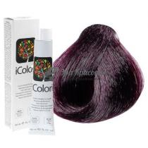 Крем-фарба для волосся 2.2 Темний фіолетовий Icolori KayPro,100 мл