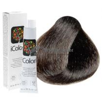 Крем-фарба для волосся 4.1 Попелястий коричневий Icolori KayPro,100 мл