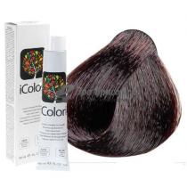 Крем-фарба для волосся 4.23 Тютюновий коричневий Icolori KayPro,100 мл