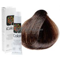 Крем-фарба для волосся 5/2 Світло-матовий коричневий Icolori KayPro,100 мл