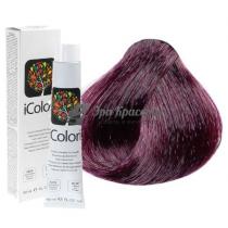 Крем-фарба для волосся 5.22 Інтенсивний фіолетовий світлий коричневий Icolori KayPro,100 мл