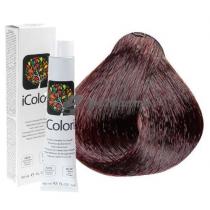 Крем-фарба для волосся 5.5 Махагон світло-коричневий Icolori KayPro,100 мл