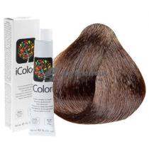 Крем-фарба для волосся 6.03 Натуральний теплий темний блондин Icolori KayPro,100 мл