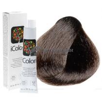 Крем-фарба для волосся 6.1 Попелястий темний блондин Icolori KayPro,100 мл