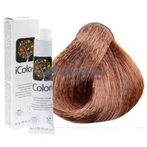 Крем-фарба для волосся 6.34 Золотисто-мідний темний блондин Icolori KayPro,100 мл