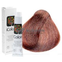 Крем-фарба для волосся 6.4 Мідний темний блондин Icolori KayPro,100 мл