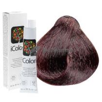 Крем-фарба для волосся 6.5 Махагоновий темний блондин Icolori KayPro,100 мл