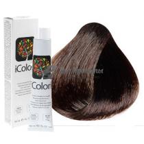 Крем-фарба для волосся 6.8 Шоколадний темний блондин Icolori KayPro,100 мл