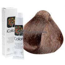 Крем-фарба для волосся 7.03 Натуральний теплий блондин Icolori KayPro,100 мл