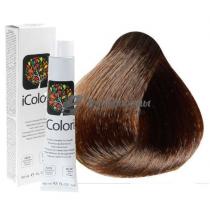 Крем-фарба для волосся 7.8 Матовий блондин Icolori KayPro,100 мл