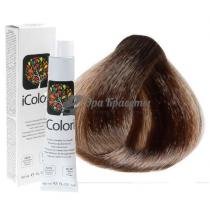 Крем-фарба для волосся 8.1 Попелястий світлий блондин Icolori KayPro,100 мл