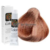 Крем-фарба для волосся 8.34 Золотисто-мідний світлий блондин Icolori KayPro,100 мл