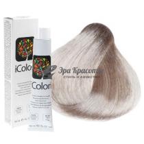 Крем-фарба для волосся 11.1 Попелястий суперплатіновий блондин Icolori KayPro,100 мл
