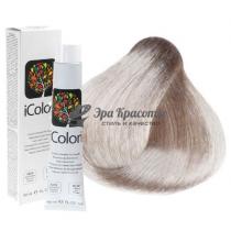 Крем-фарба для волосся 12/11 Інтенсивний попелястий спеціальний блондин Icolori KayPro,100 мл