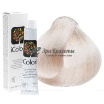 Крем-фарба для волосся 12/81 Перлинно-попелястий спеціальний блондин Icolori KayPro,100 мл