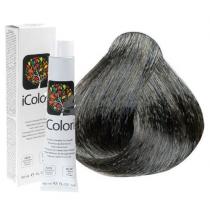 Крем-фарба для волосся Темно-сіра Icolori KayPro,100 мл