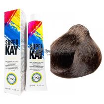 Фарба для волосся 5.00 світло коричневий інтенсивний Super Kay KayPro, 180 мл