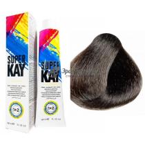 Фарба для волосся 5.1 попелястий світло-коричневий Super Kay KayPro, 180 мл