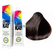 Фарба для волосся 5.8 світло-каштановий шоколад Super Kay KayPro, 180 мл
