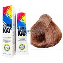 Фарба для волосся 6.34 темно-золотий мідний блондин Super Kay KayPro, 180 мл