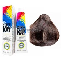 Фарба для волосся 6.73 темний блондин холодний коричневий Super Kay KayPro, 180 мл