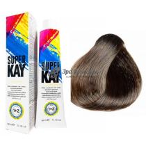 Фарба для волосся 7.1 попелястий блондин Super Kay KayPro, 180 мл