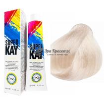 Фарба для волосся 12.81 спеціальний блондин перлинно-попелястий Super Kay KayPro, 180 мл