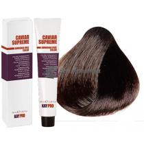 Крем-фарба для волосся стійка безаміачна 6.00 Інтенсивний темний блондин Caviar Supreme KayPro, 100 мл
