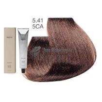 Стійка фарба для волосся 5.41 / 5СА Світло-коричневий мідно-попелястий Colour Previa, 100 мл